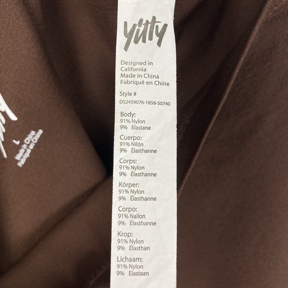 NWT Yitty Fabletics Nearly Naked Shaping 5 in 1 Convertible Dress Bossed Brown L - Picture 6 of 9